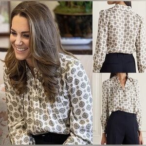 Michael Kors Blouse ASO Kate Middleton